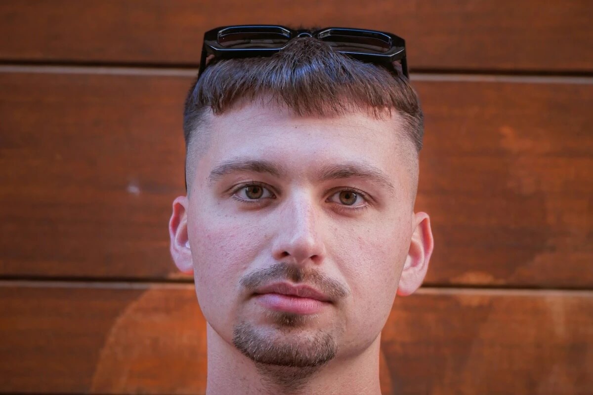 Populære skægtyper: mand med goatee (Fipskæg)